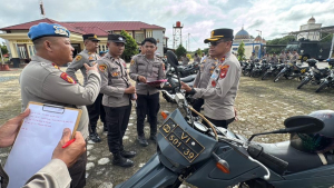 Dari 77 Kendaraan Dinas Polres Kayong Utara, Lima Perlu Perbaikan
