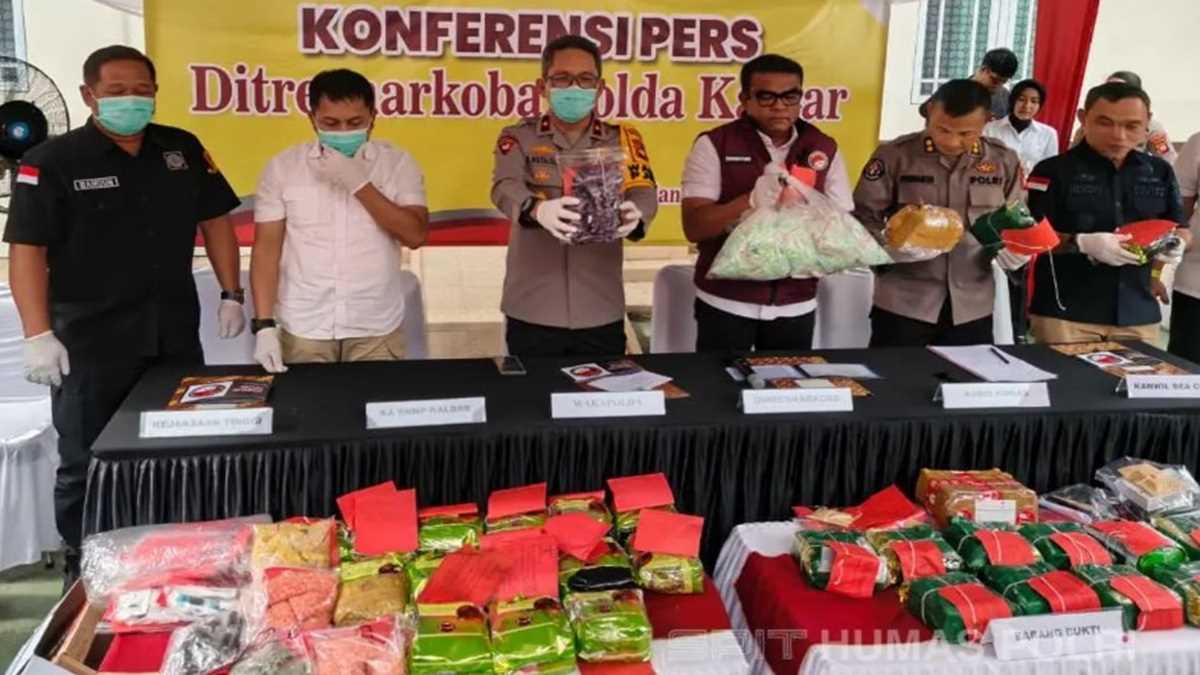 Belasan Kilogram Sabu Dimusnahkan, Polda Kalbar Tetapkan 19 Tersangka