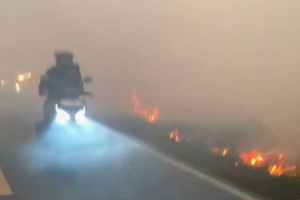 Selidiki Penyebab Karhutla Desa Galang, Satreskrim Polres Mempawah Dalami Unsur Pidana dan Dampak Asap