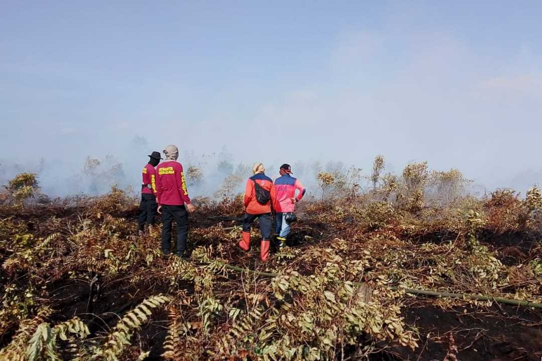 Curah Hujan Rendah Hingga Pertengahan Tahun, Mempawah Resmi Berstatus Siaga Darurat Bencana Asap