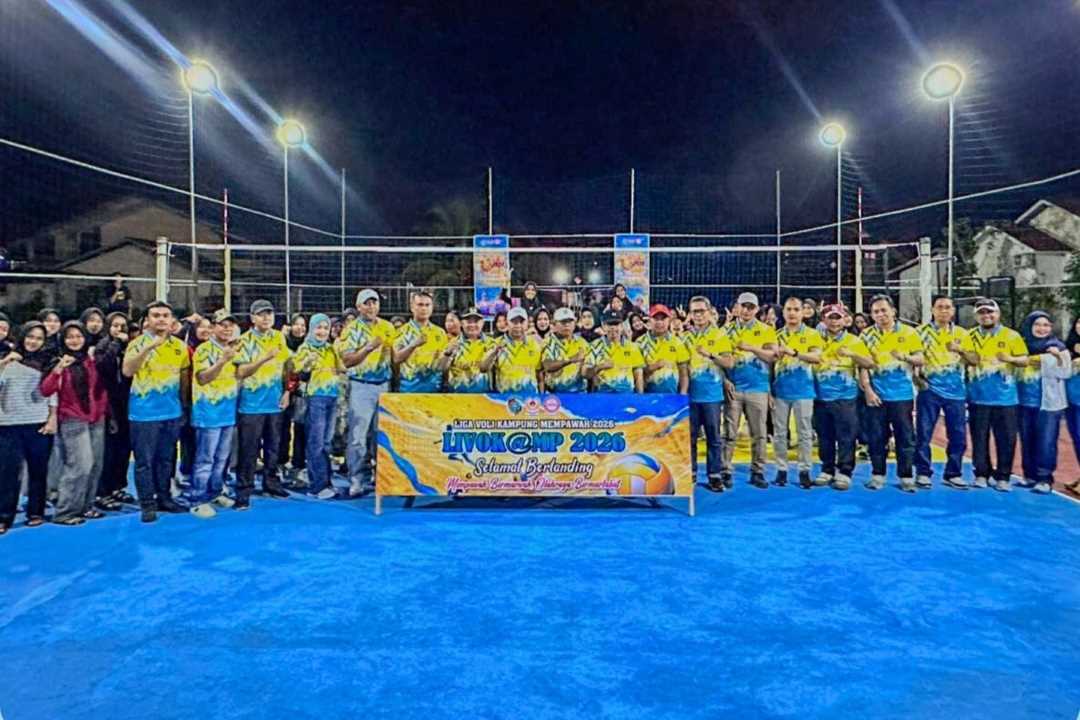 Liga Voli Kampung Mempawah 2026 Dimulai, Ajang Pencarian Bakat dan Pemersatu Warga